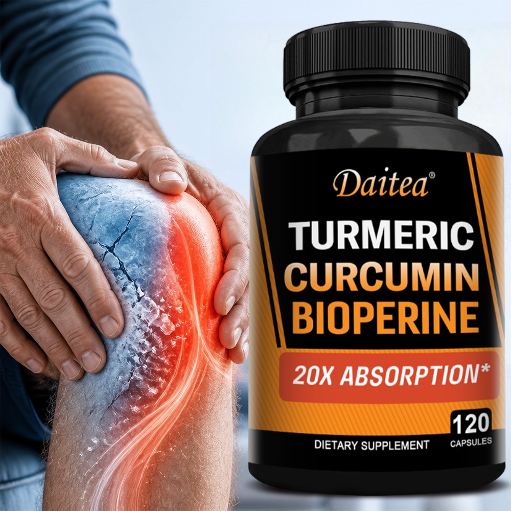 Turmeric Curcumin Capsule - Kapsul Kunyit Kurkumin - dengan BioPerine,