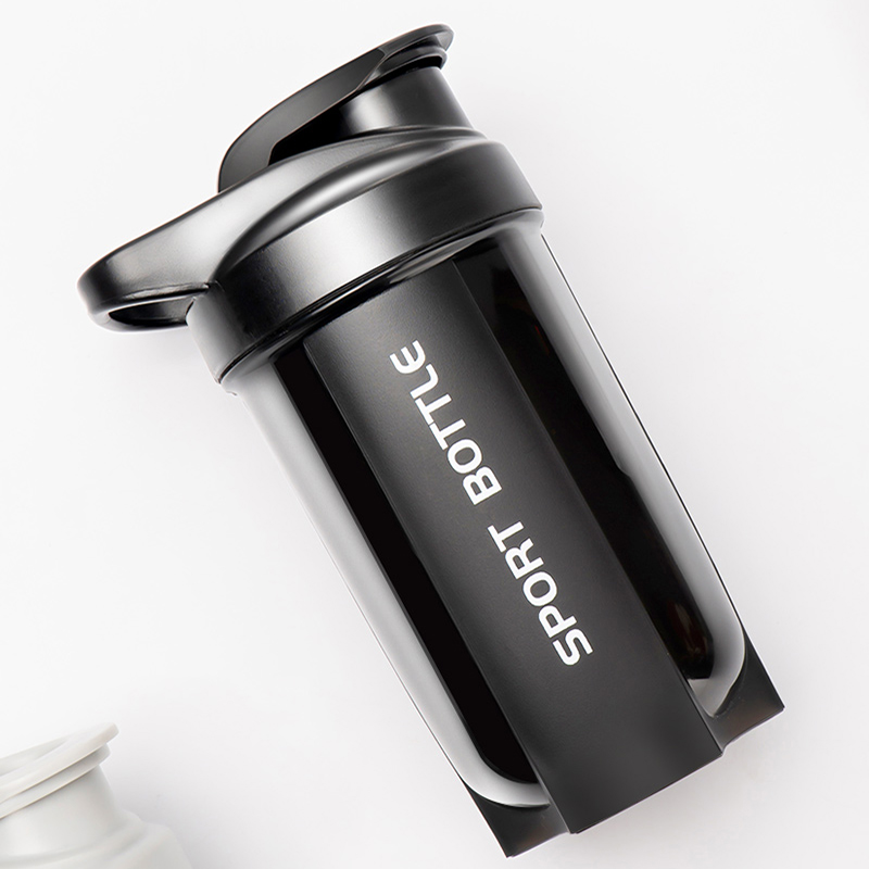 Nutrition And Fitness - Botol air bubuk Protein portabel, botol