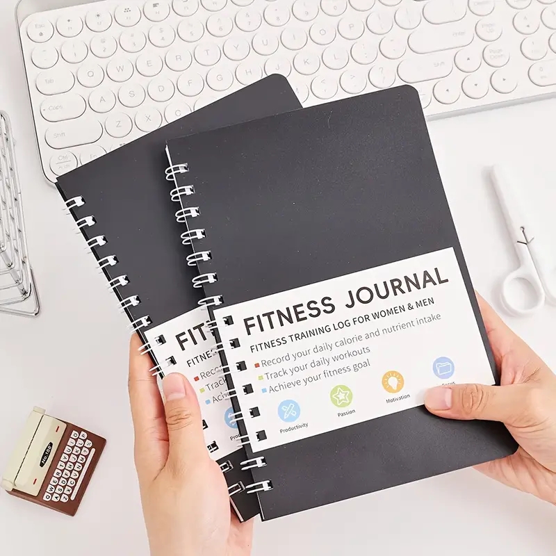 Fitness Nutrition Journal - Buku Catatan Jurnal Kebugaran, Rencana Latihan
