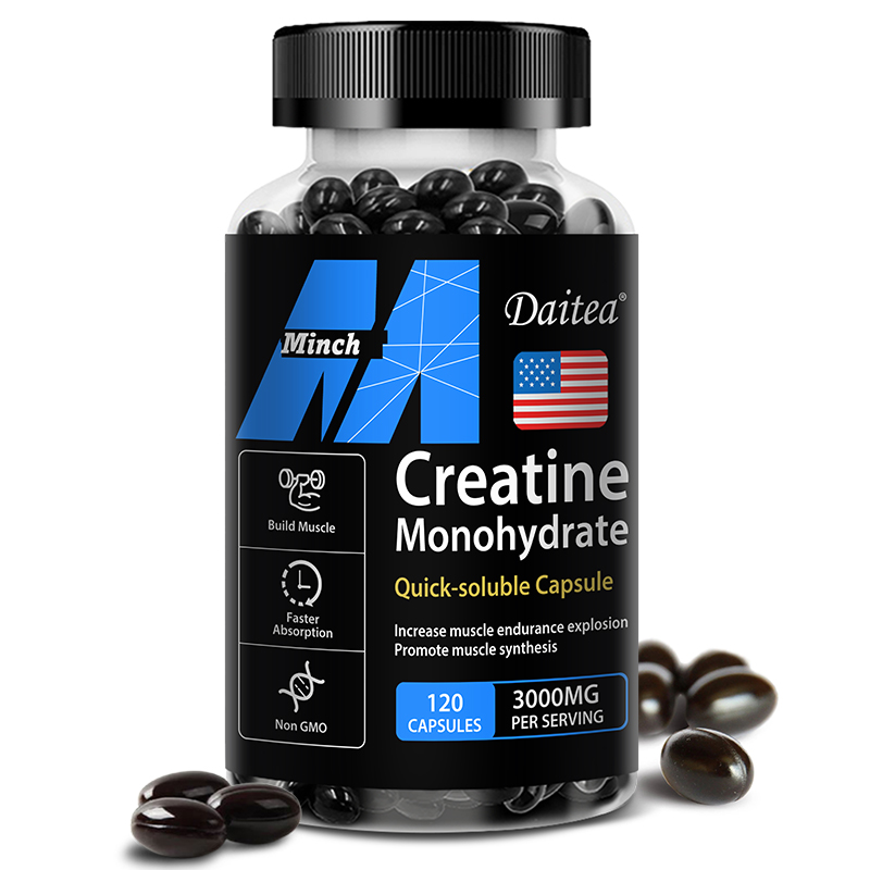 Nutrition Fitness Meals - Creatine Monohydrate 3000 Mg-Membangun Otot, Meningkatkan