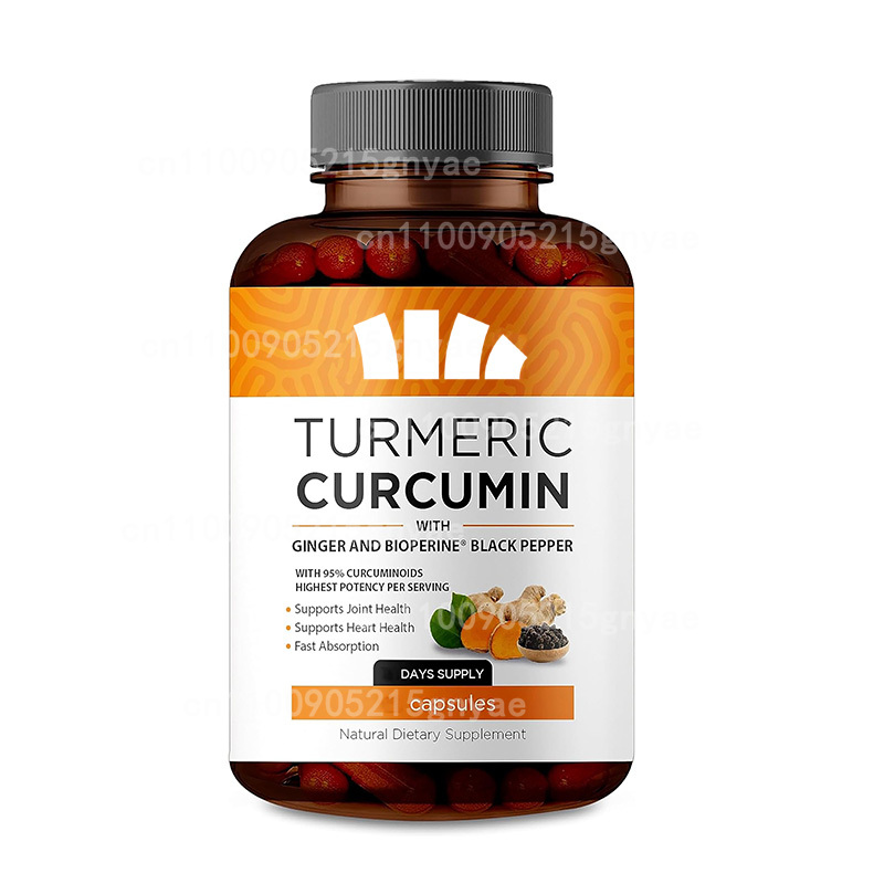 Turmeric Curcumin Capsule - Kapsul Lembut Kunyit 5-in-1 Mengandung Ekstrak