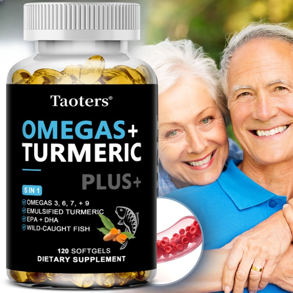 Turmeric Curcumin Capsule - Suplemen Omega 3 6 9 Plus