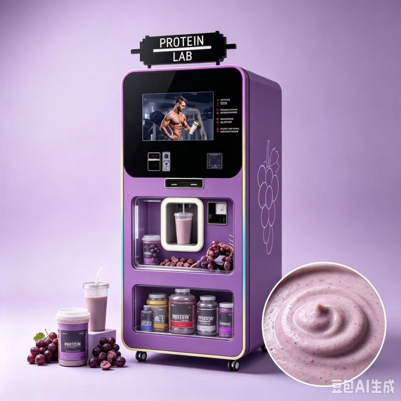 Nutrition For Fitness And Sports - Mesin Penjual Protein Shake yang Dapat