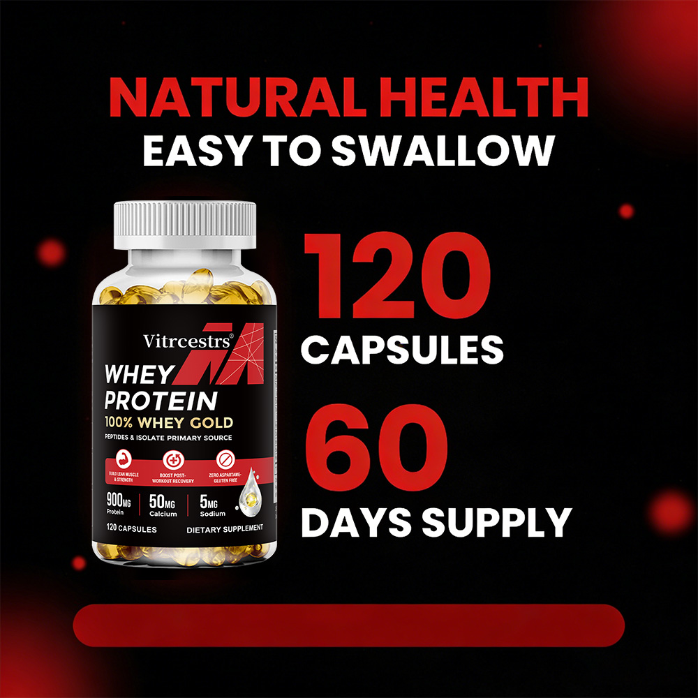 Kapsul Whey Protein Concentrat - Nutrition And Fitness ulasan dan harga