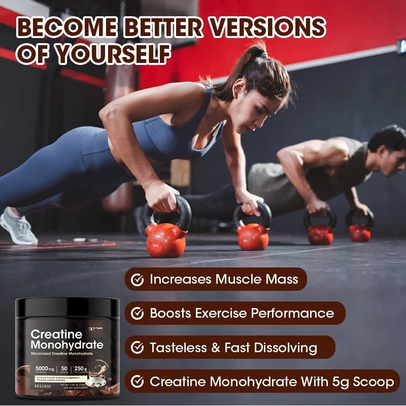 Kexinsh Creatine Powder Rasa K - Creatine Monohydrate Powder ulasan dan harga