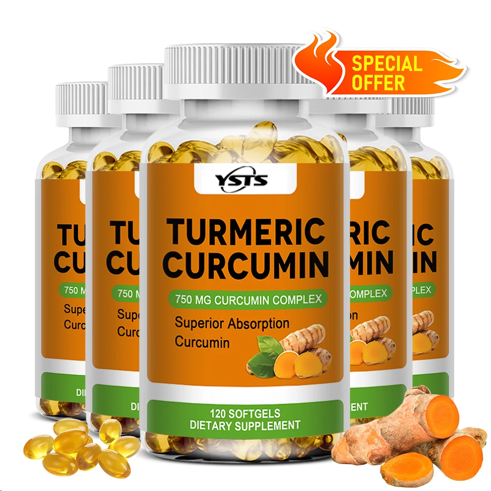 Kurkumin Kunyit Organik - 750  - Turmeric Curcumin Capsule ulasan dan harga