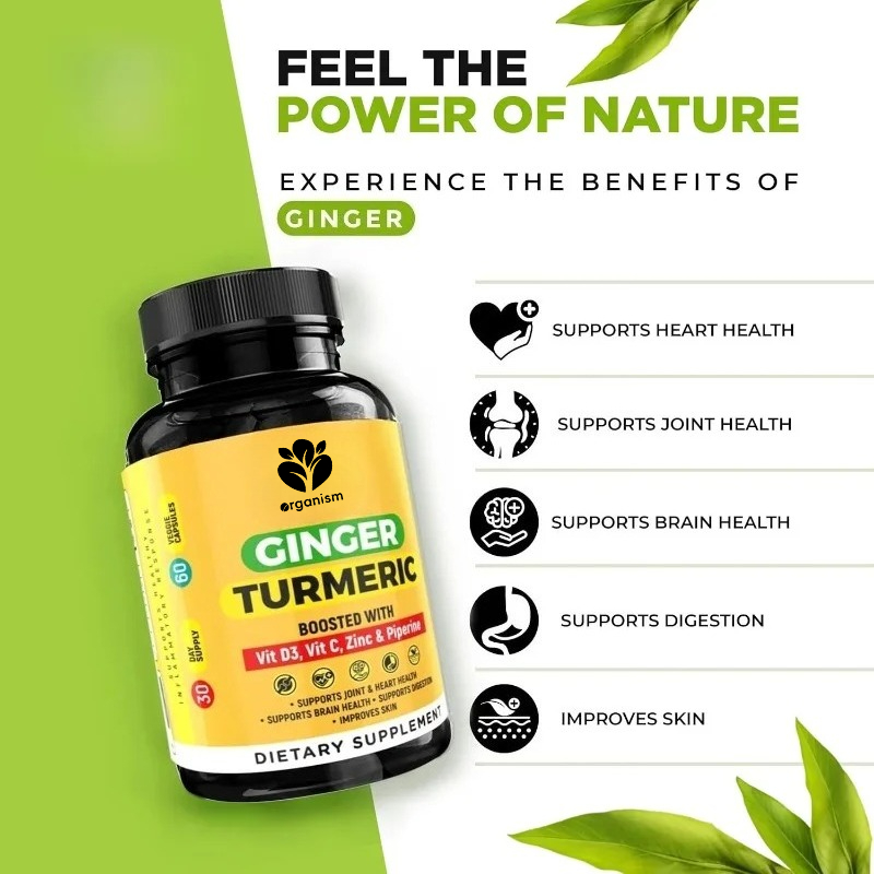 Suplemen Kunyit, Piperin, Vita - Turmeric Curcumin Capsule ulasan dan harga