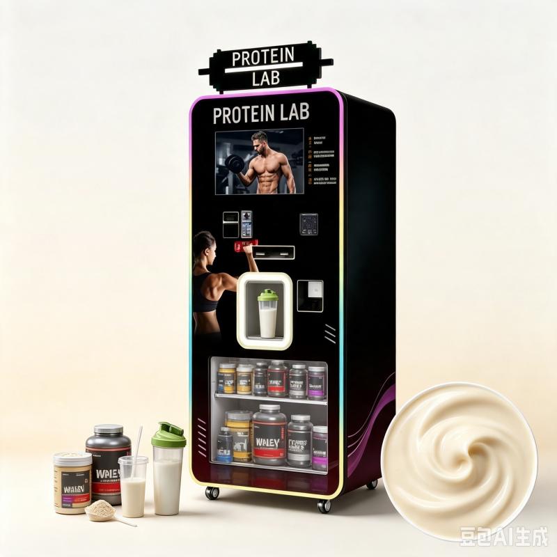 Mesin Penjual Otomatis Protein - Nutrition For Fitness And Sports ulasan dan harga