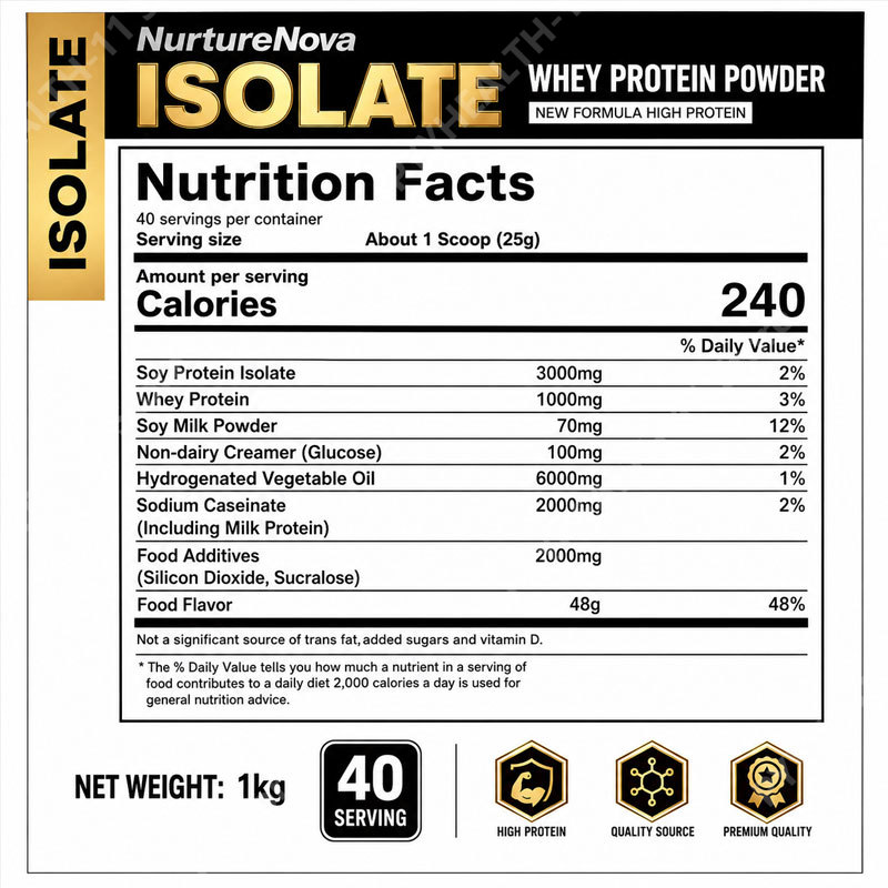 Protein Isolat Whey Bubuk Rend - Nutrition For Fitness And Sports ulasan dan harga