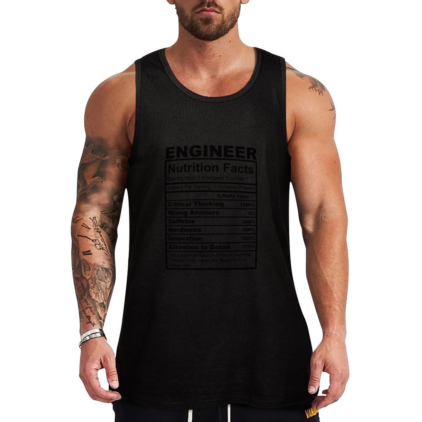 Hadiah Insinyur Lucu, Tank Top - Nutrition For Fitness And Sports ulasan dan harga