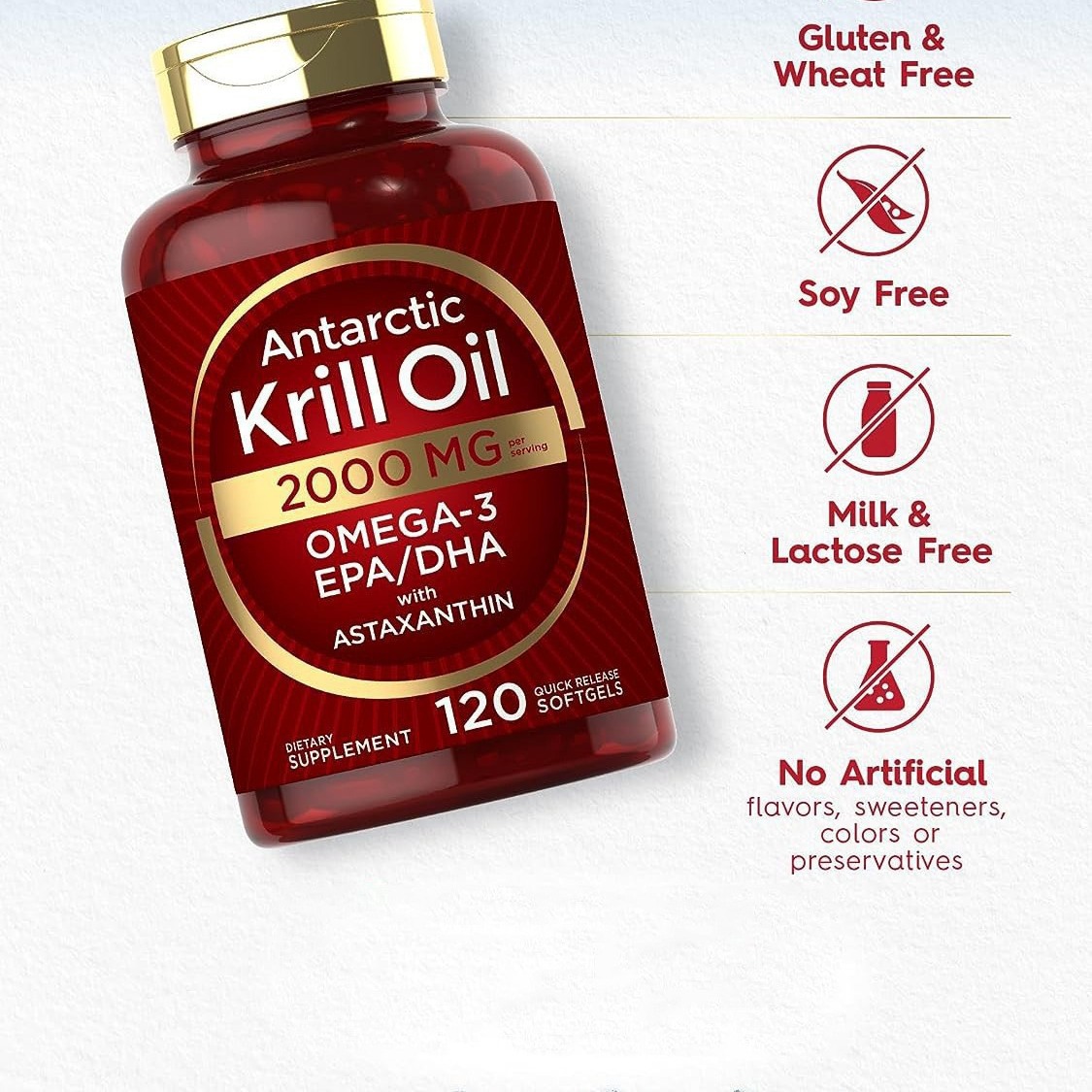 Kapsul lunak minyak krill mele - Nutrition And Fitness ulasan dan harga