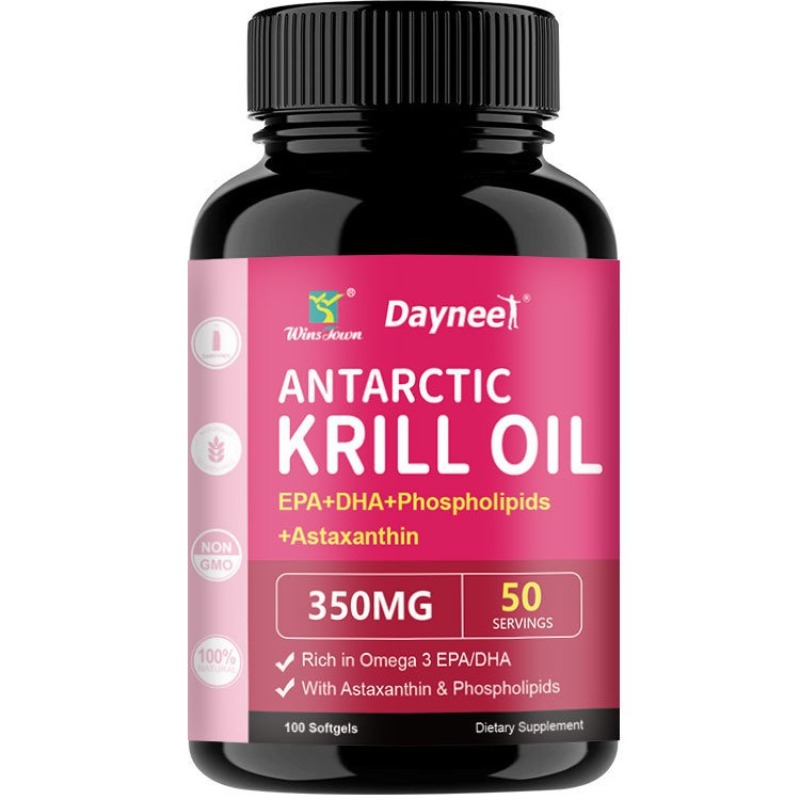 Kapsul lunak minyak krill mele - Nutrition And Fitness ulasan dan harga