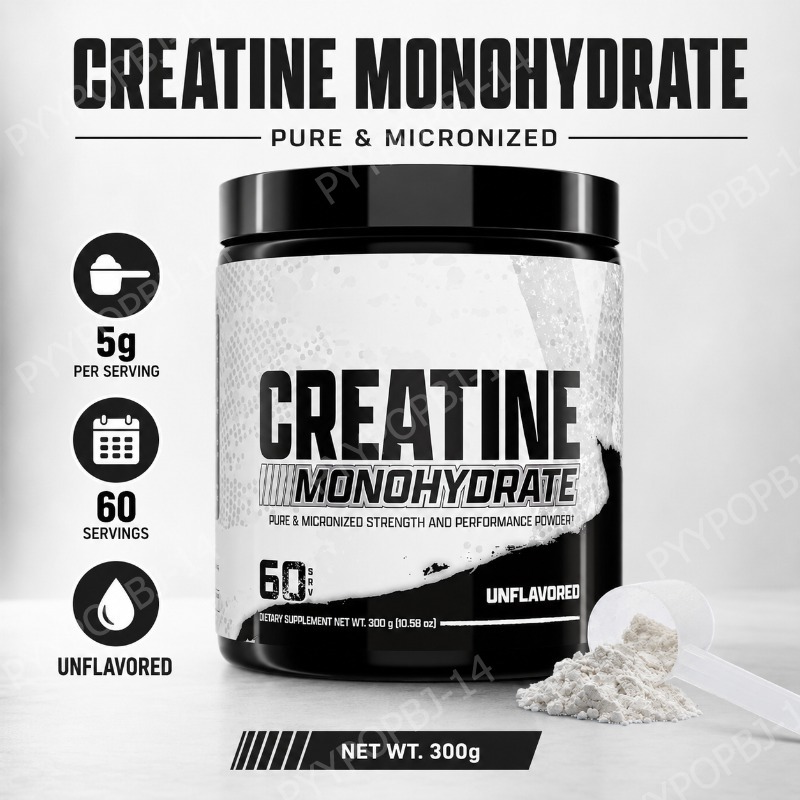 Bubuk Creatine Monohydrate 5g  - Creatine Monohydrate Powder ulasan dan harga